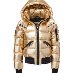 SAM. Girls Hooded Bungalow Down Jacket gold
